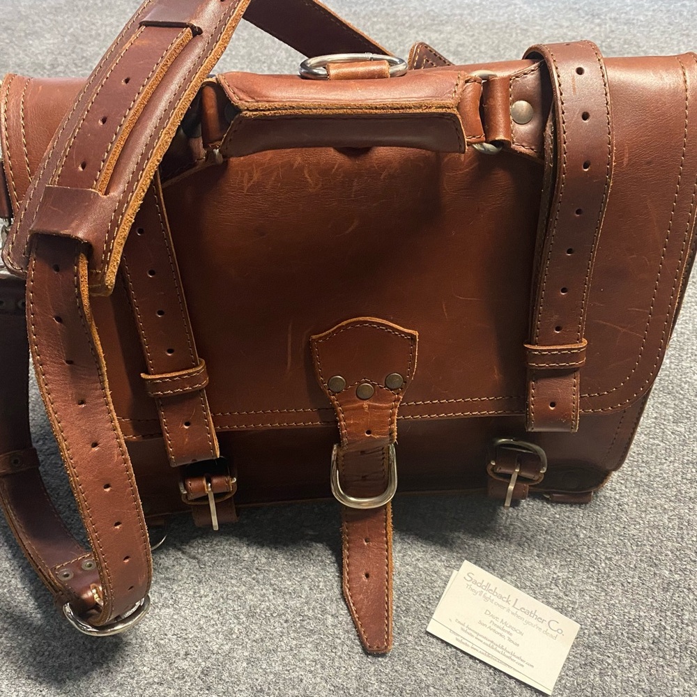 Large classics leather briefcase - Saddleback Leather Co.